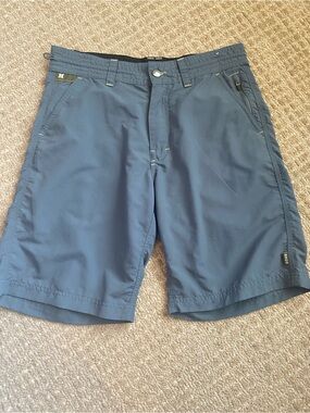Howler Brothers Slate Blue Hybrid Shorts- Size 30- Outdoors, Surf, Travel